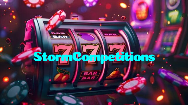 StormCompetitions casino presented on mobile device in Pakistan with slots and live games